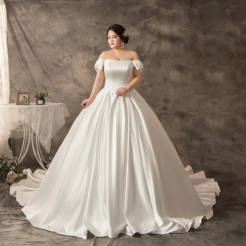váy cưới cho cô dâu mập