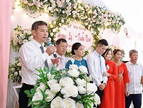 Bài phát biểu đám cưới hay là gì?