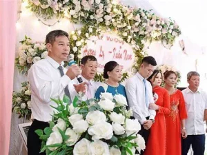 Bài phát biểu đám cưới hay là gì?